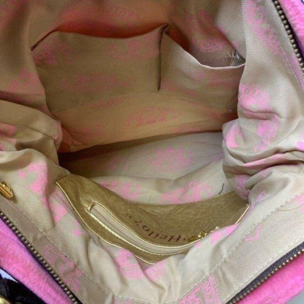 Juicy Couture First Class Terry Cloth Handbag - Picture 11 of 11